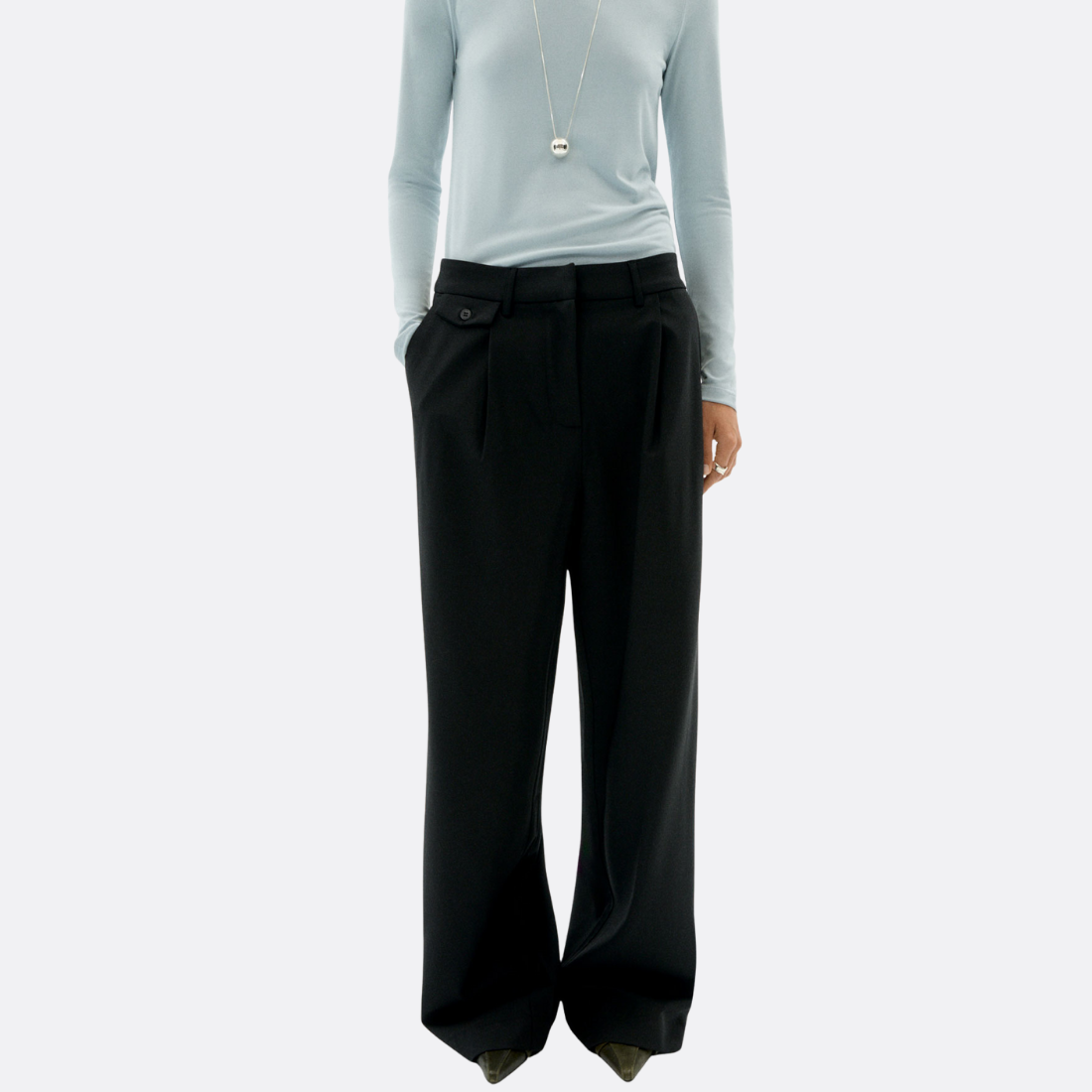 Black Pat Pants