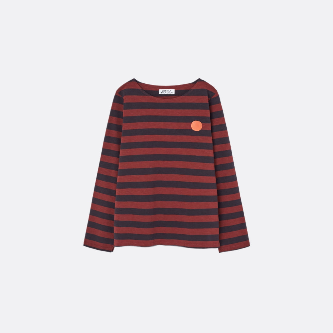 T-shirt à points rayés