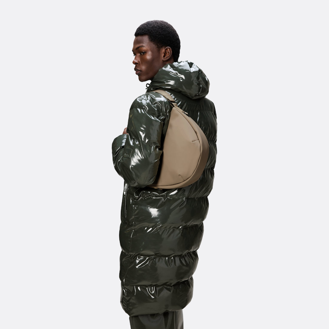 <PRODUCTTITLE> in Beige by Rains.