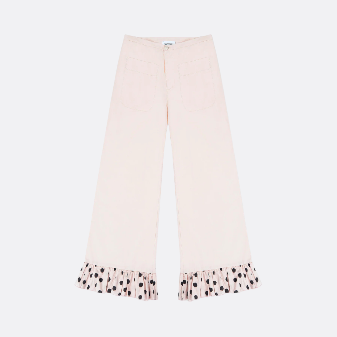 Pantalon à pois