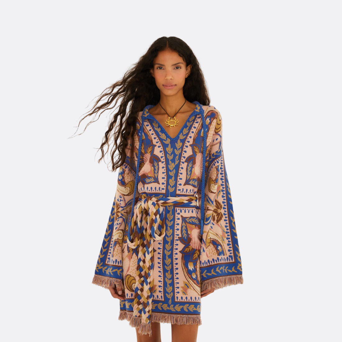 Sea Garden Scarf Dress