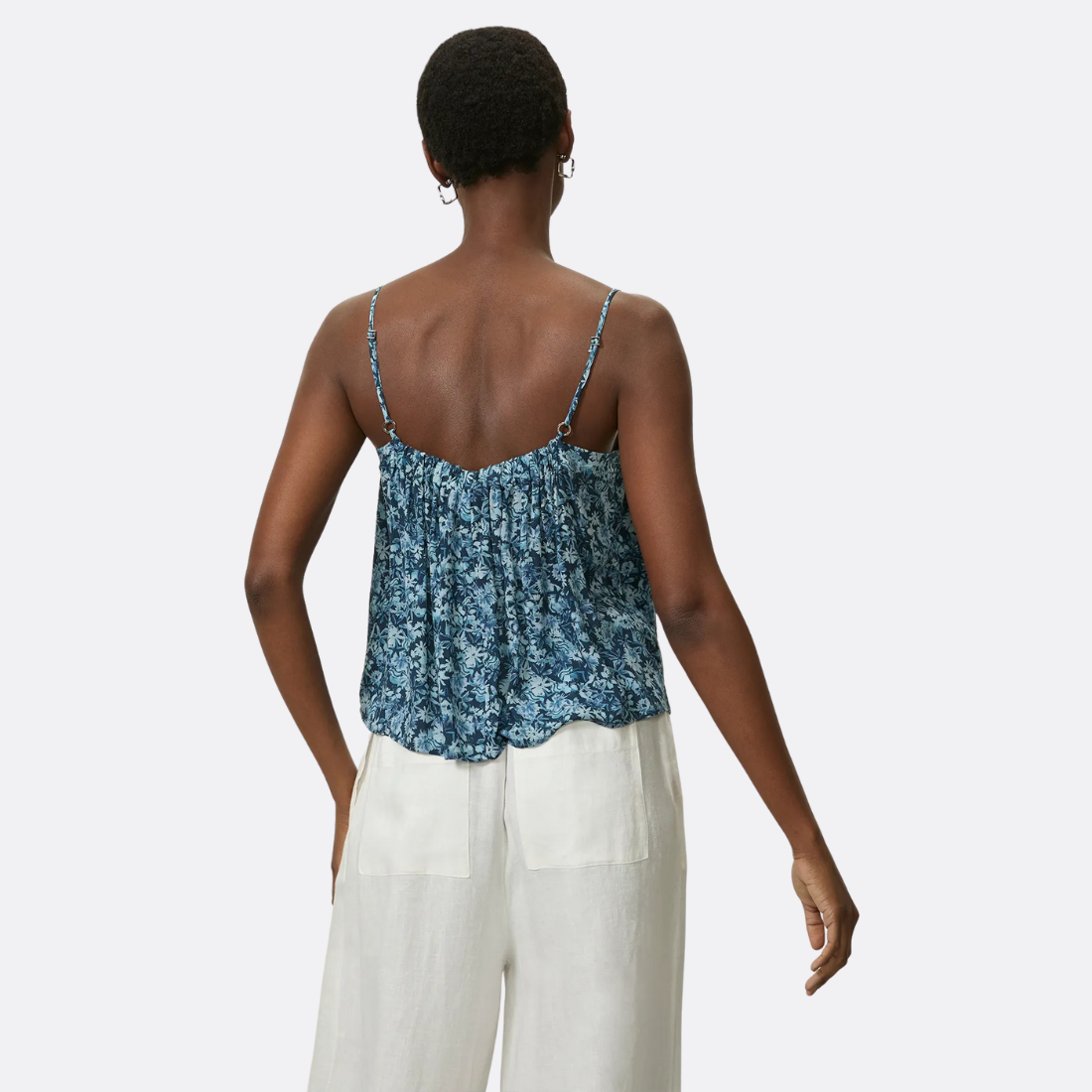 <PRODUCTTITLE> in Blue by Shoulder.