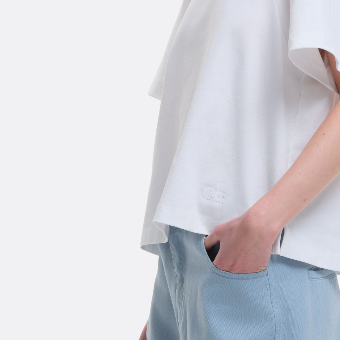 <PRODUCTTITLE> in White by Our Sister.