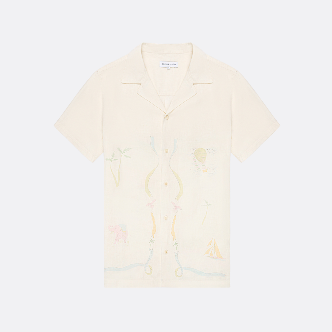 Chemise de tournée mondiale en lin Morney