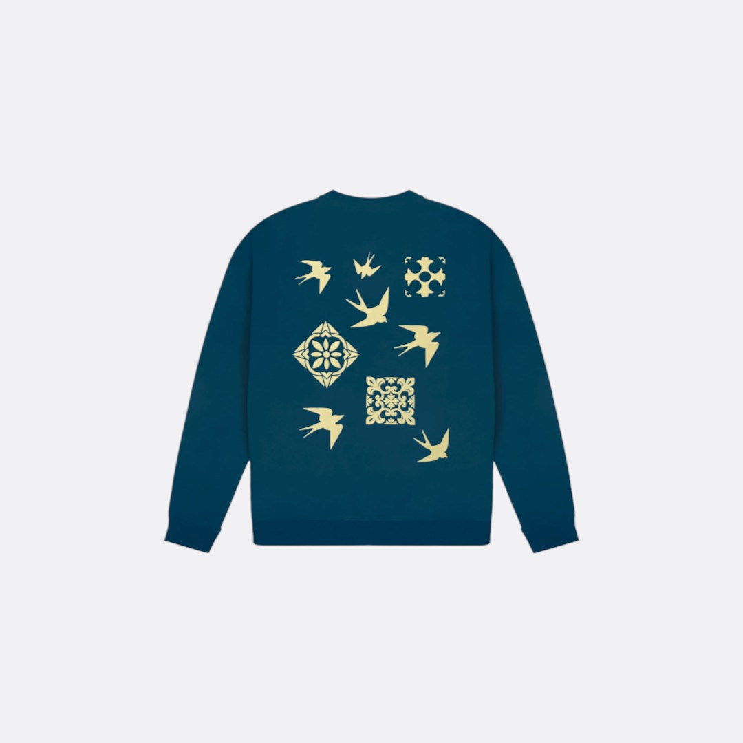 <PRODUCTTITLE> in Blue by Ementa SB.