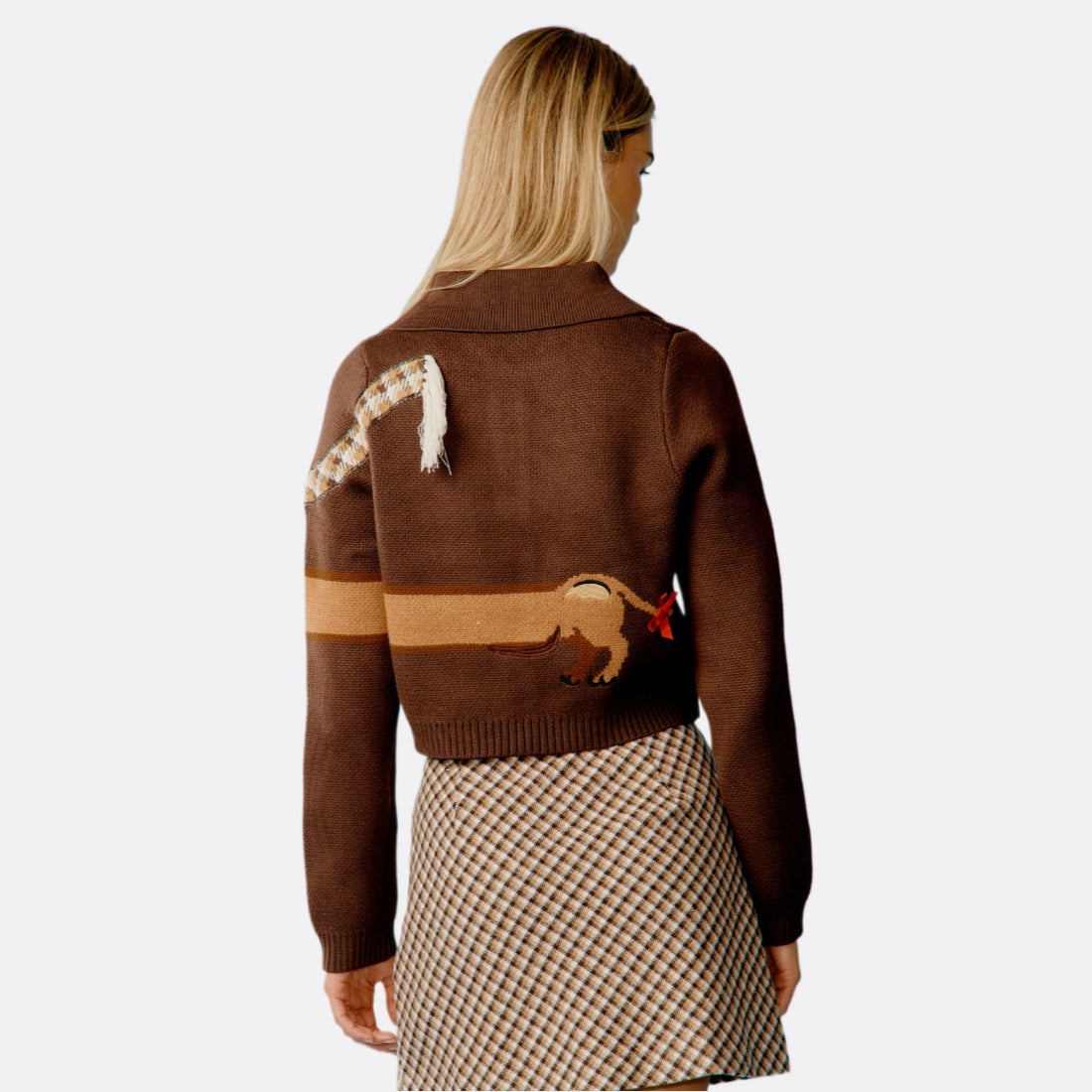 <PRODUCTTITLE> in Brown by House of Sunny.