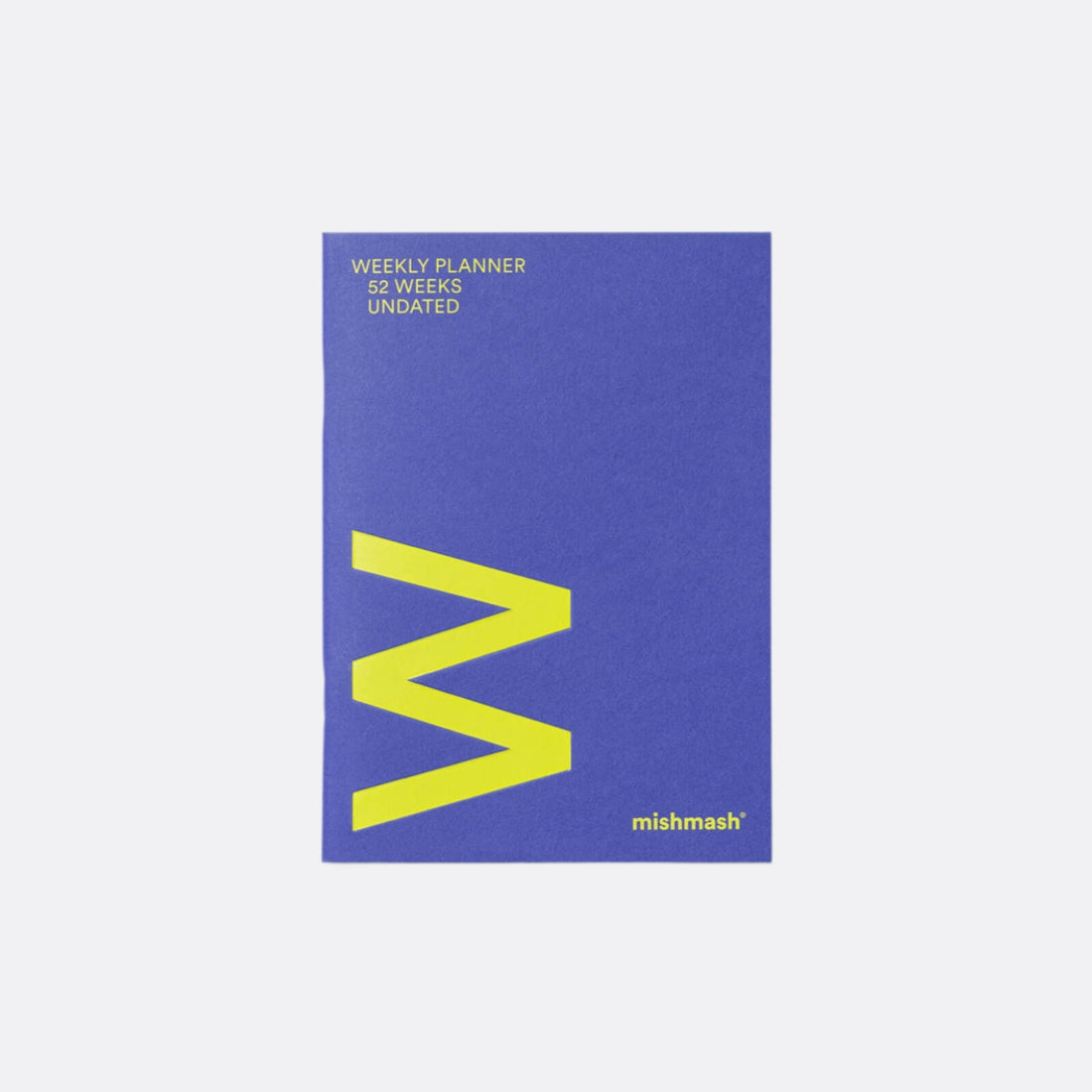 Planificador semanal Violet Blue