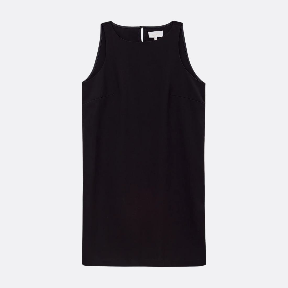 Straight Dress with Side Piping
