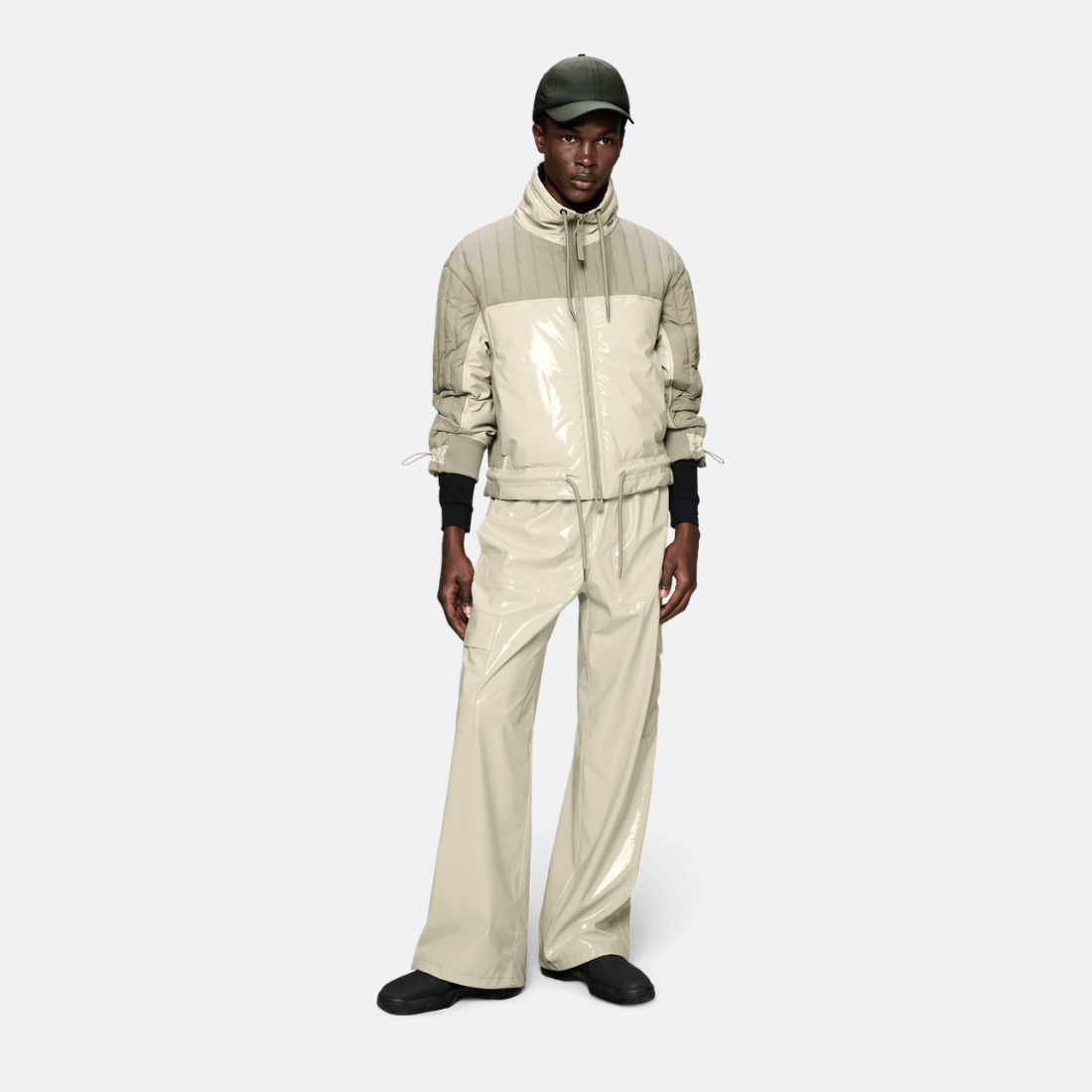 <PRODUCTTITLE> in Beige by Rains.