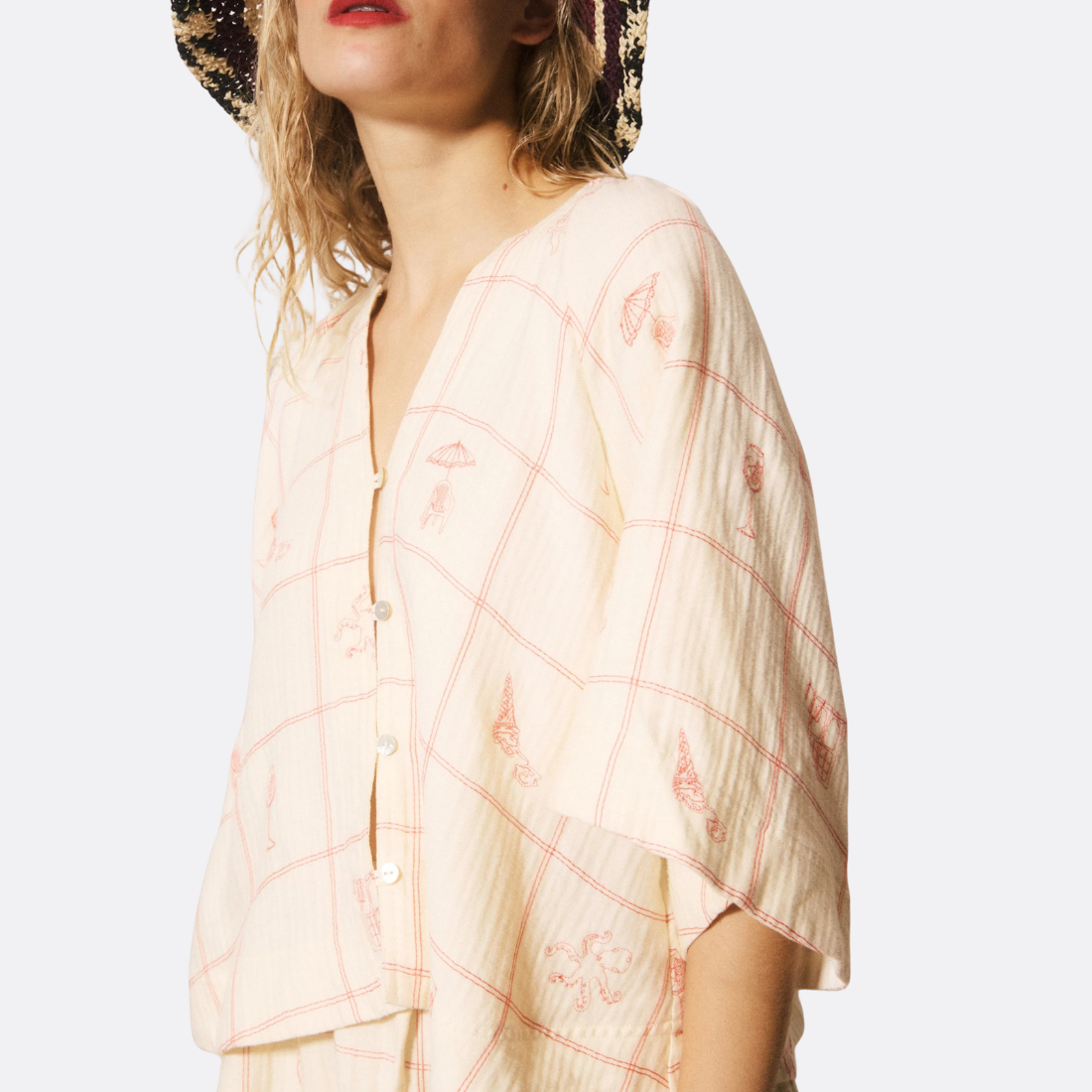 <PRODUCTTITLE> in Beige by FRNCH.