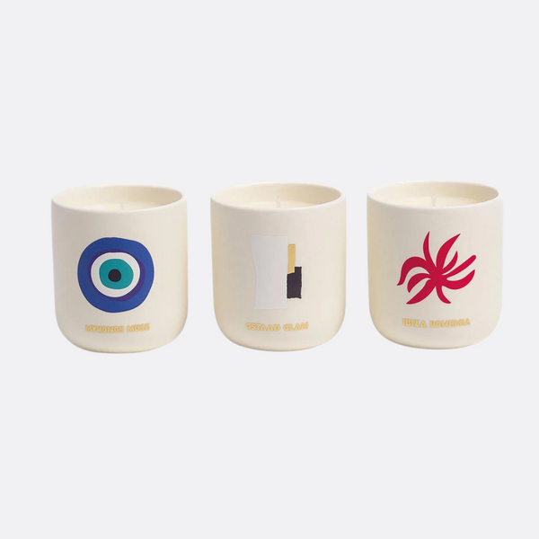 Travel From Home Mini Scented Candle Set