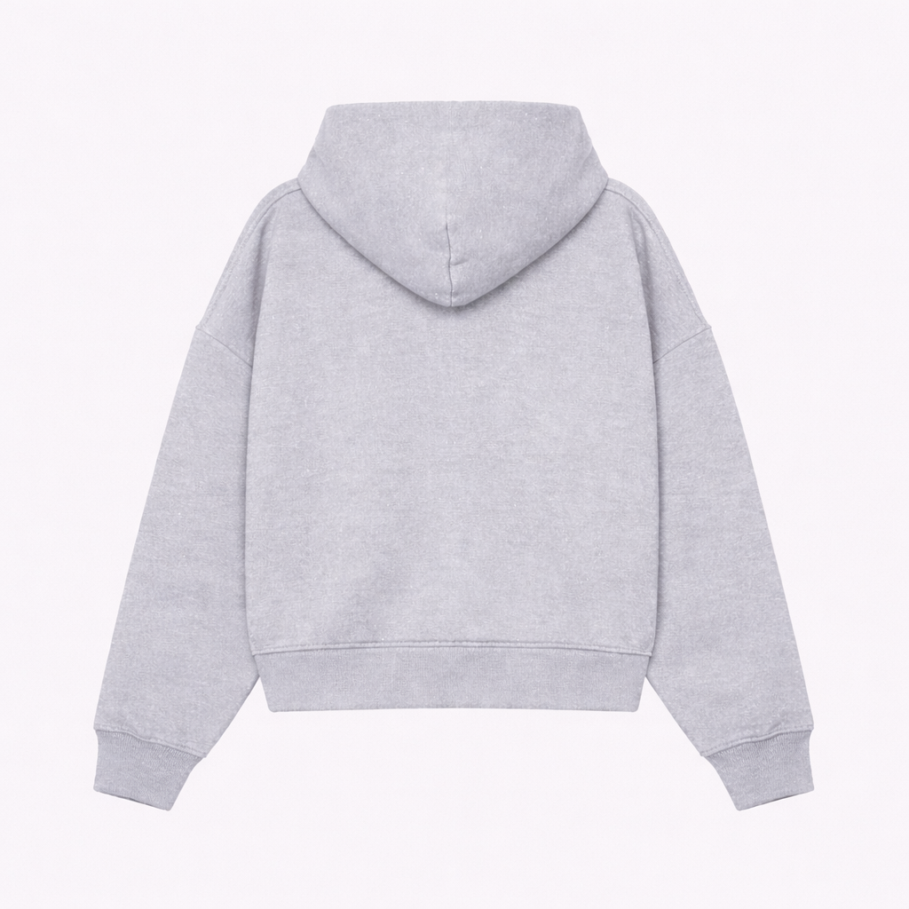 Patch Zip Hoodie