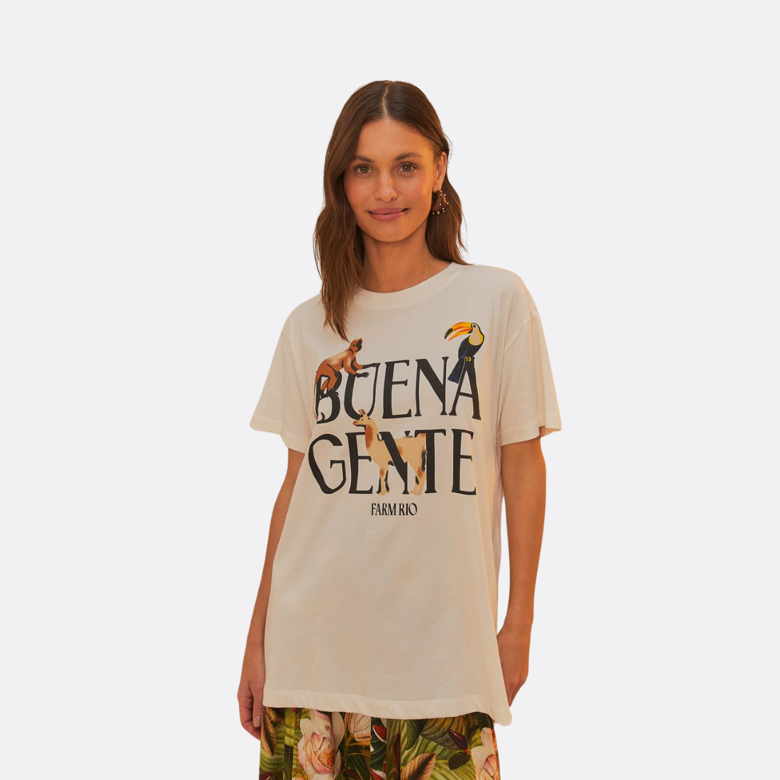 Relaxed T-shirt Buena Gente Off-White