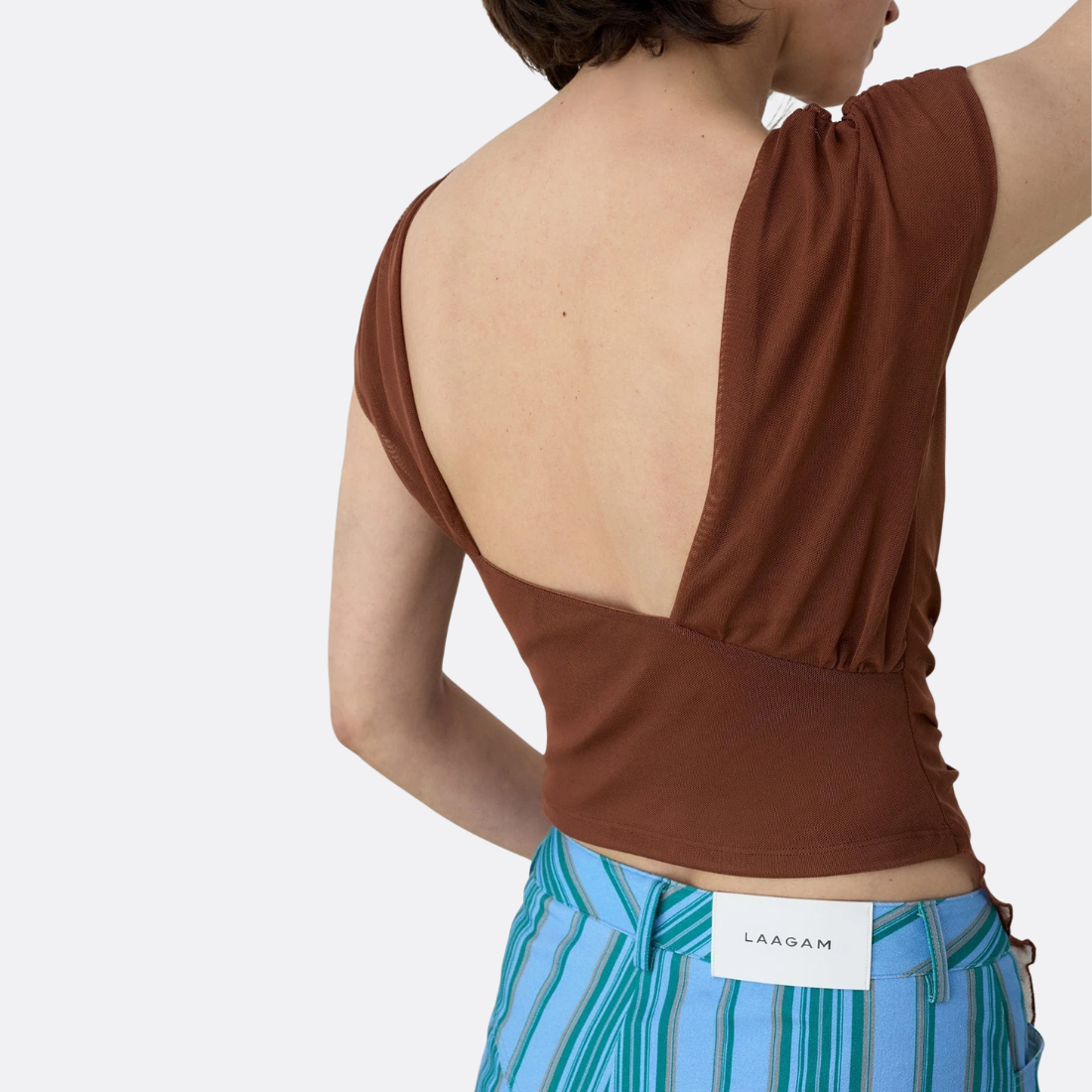 <PRODUCTTITLE> in Brown by Laagam.