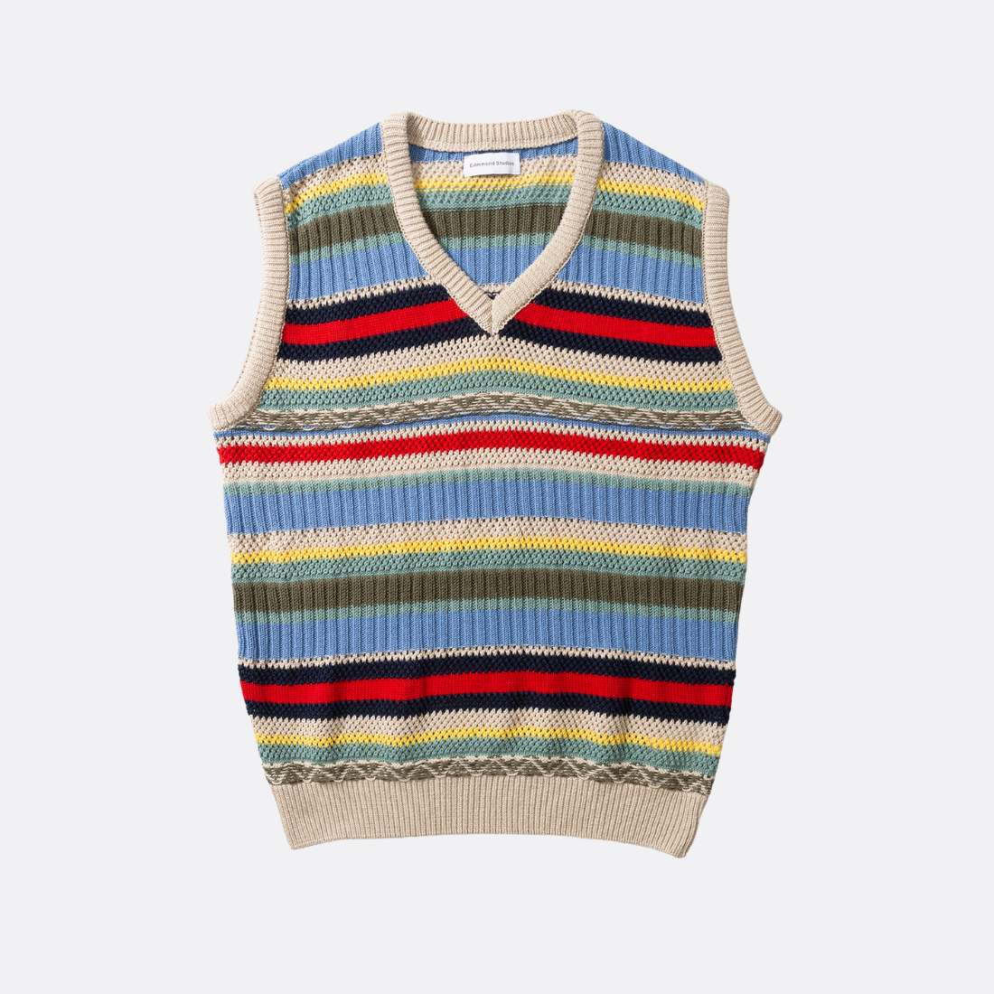 Multi Stripolyester Vest