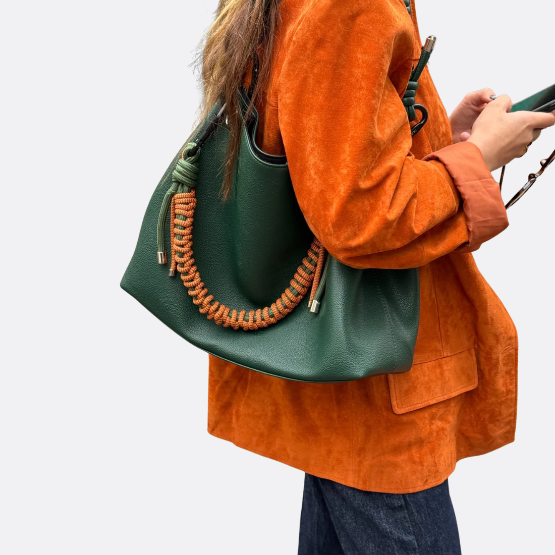 <PRODUCTTITLE> in Green by Olivia Mareque.