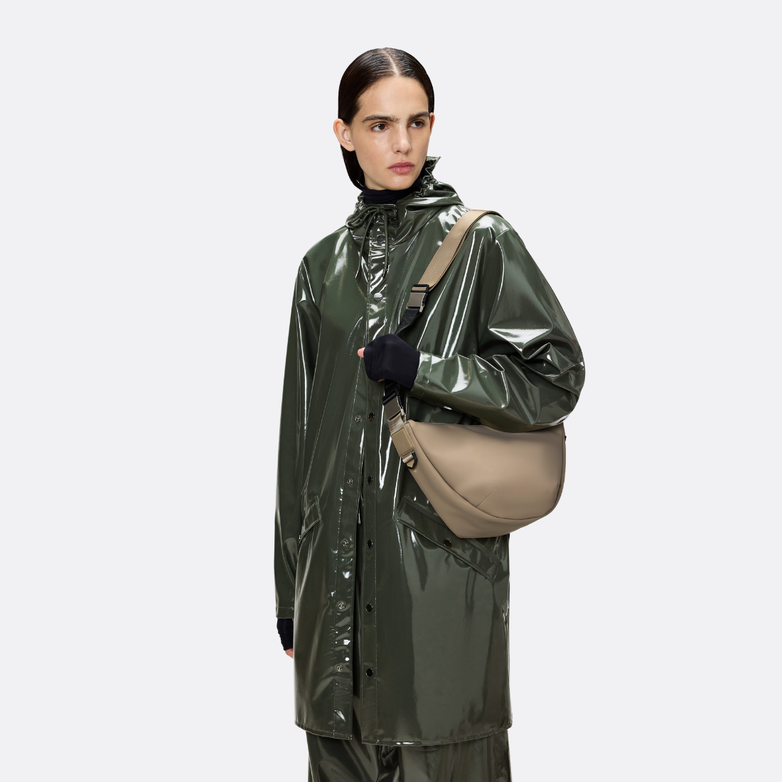 <PRODUCTTITLE> in Beige by Rains.