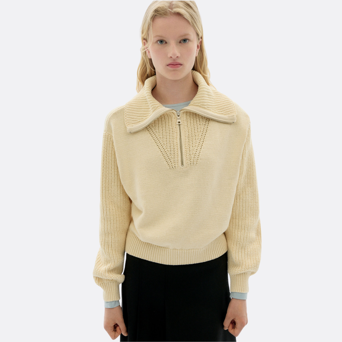 Ecru Tanit Knitted Sweater