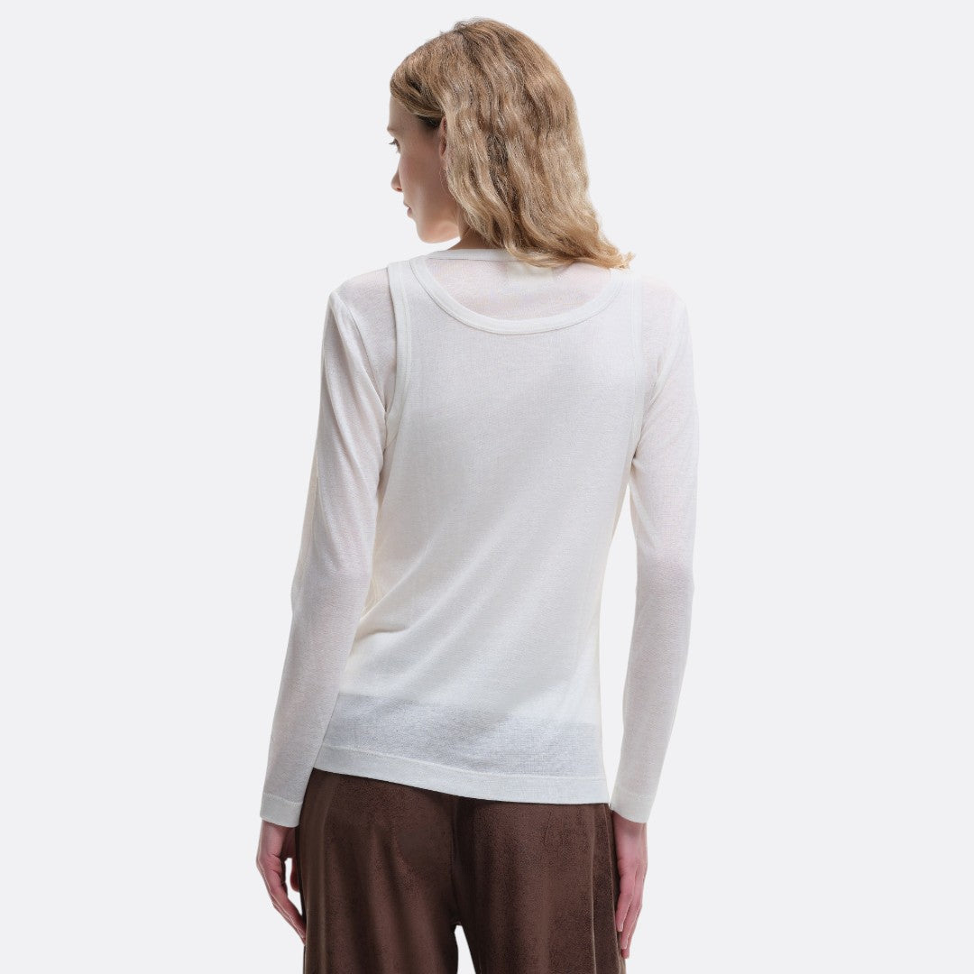 <PRODUCTTITLE> in White by Our Sister.