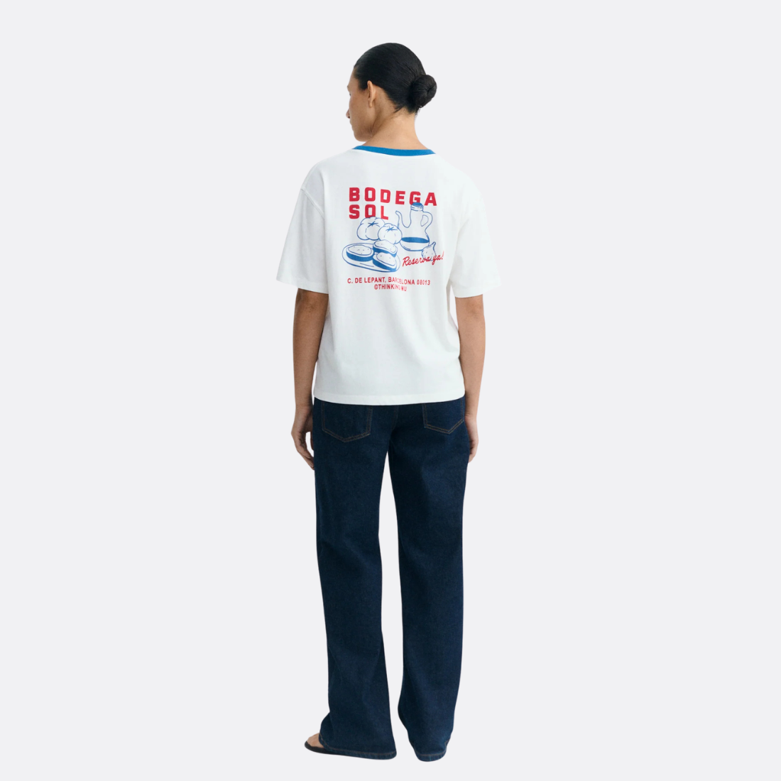<PRODUCTTITLE> in White by Thinking Mu.