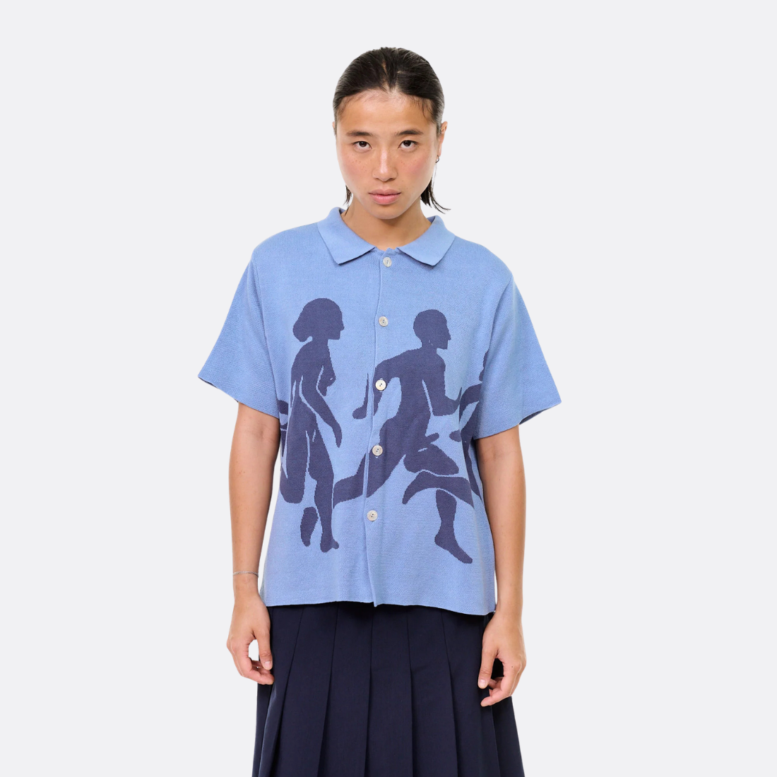 <PRODUCTTITLE> in Blue by Carne Bollente.