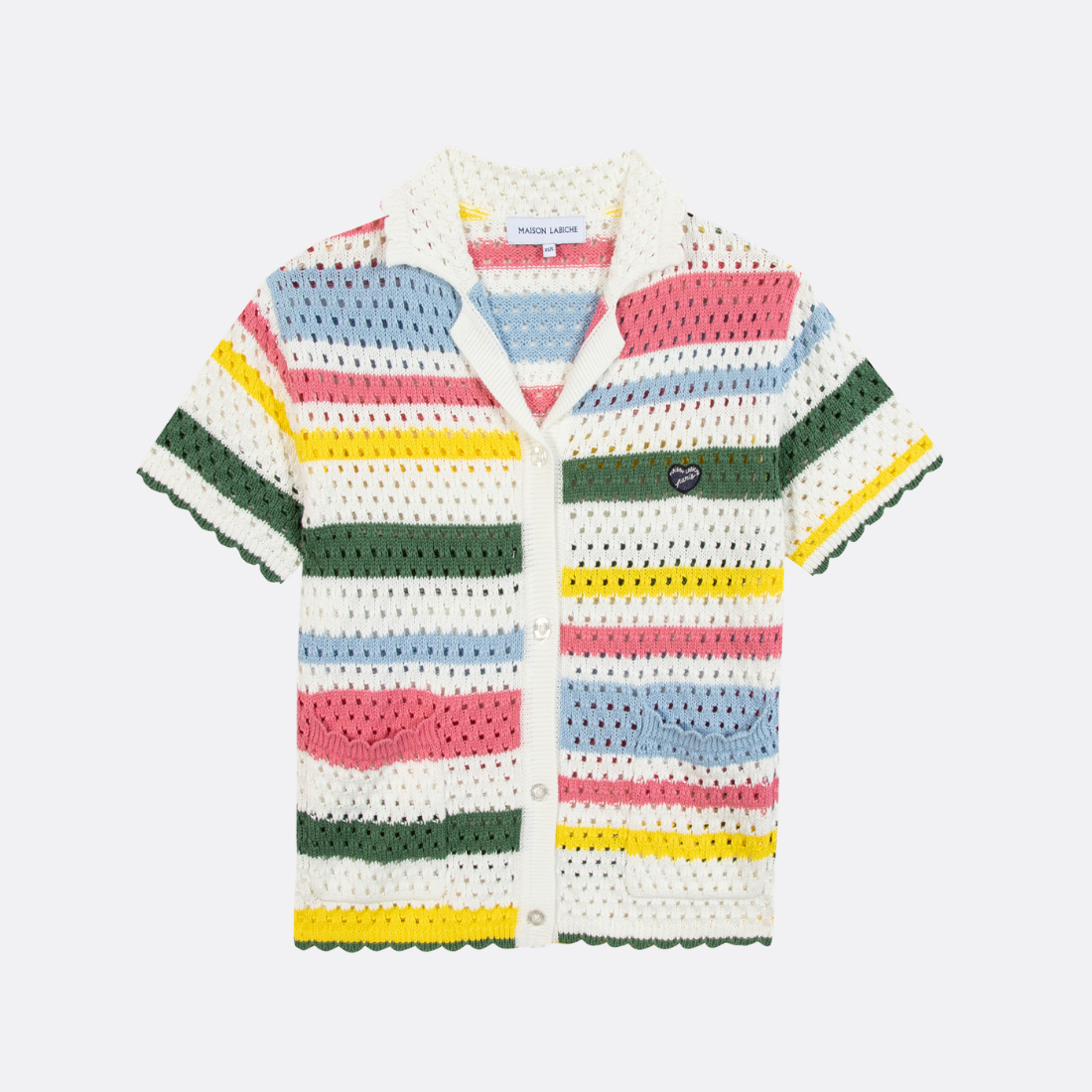 Camisa Souchier con parche de corazón