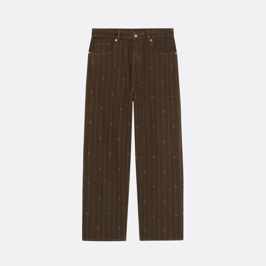 Monogram Baggy Jeans