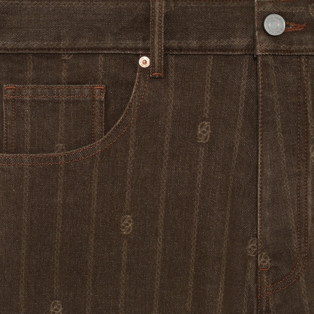 <PRODUCTTITLE> in Brown by Drôle de Monsieur.