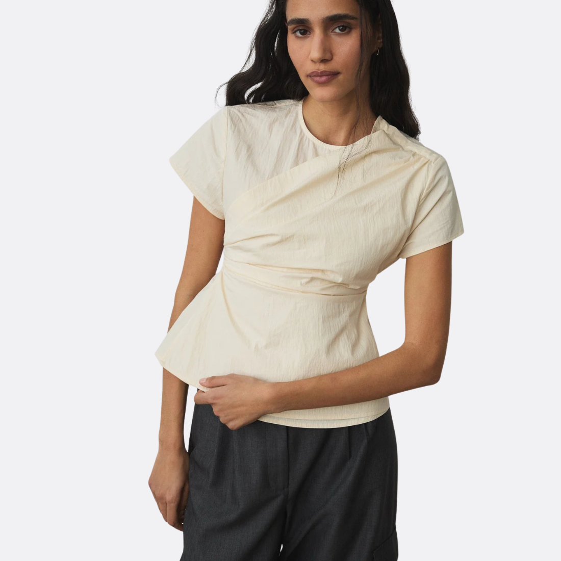 <PRODUCTTITLE> in Beige by Laagam.