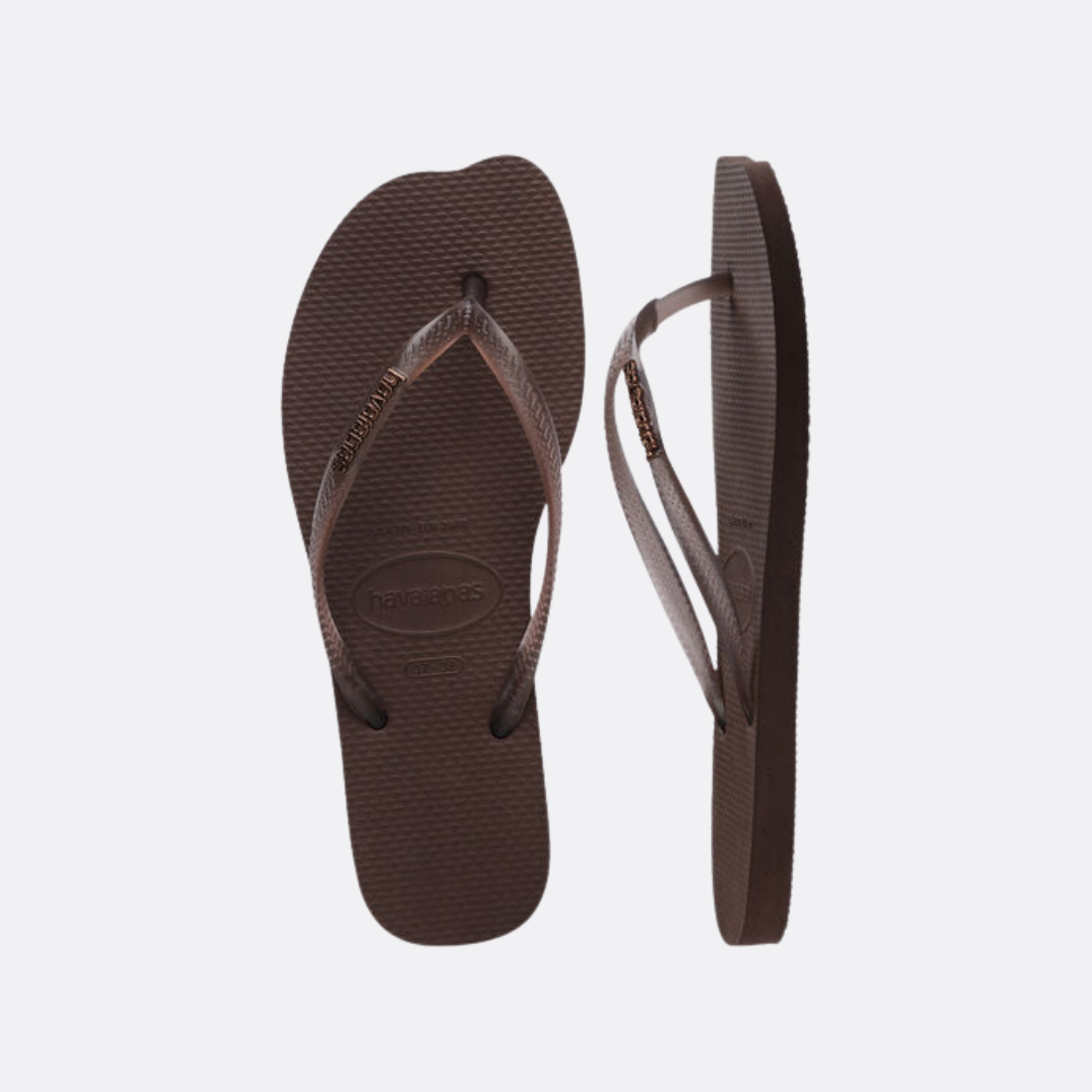 <PRODUCTTITLE> in Brown by Havaianas.