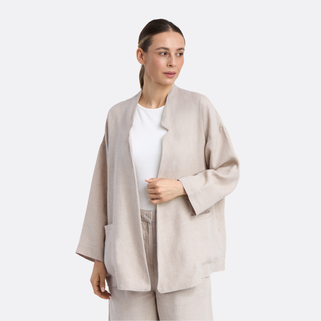 <PRODUCTTITLE> in White by Dedicated.