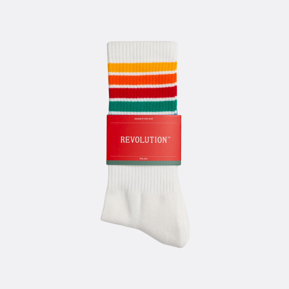 Jaquard Crew Sock