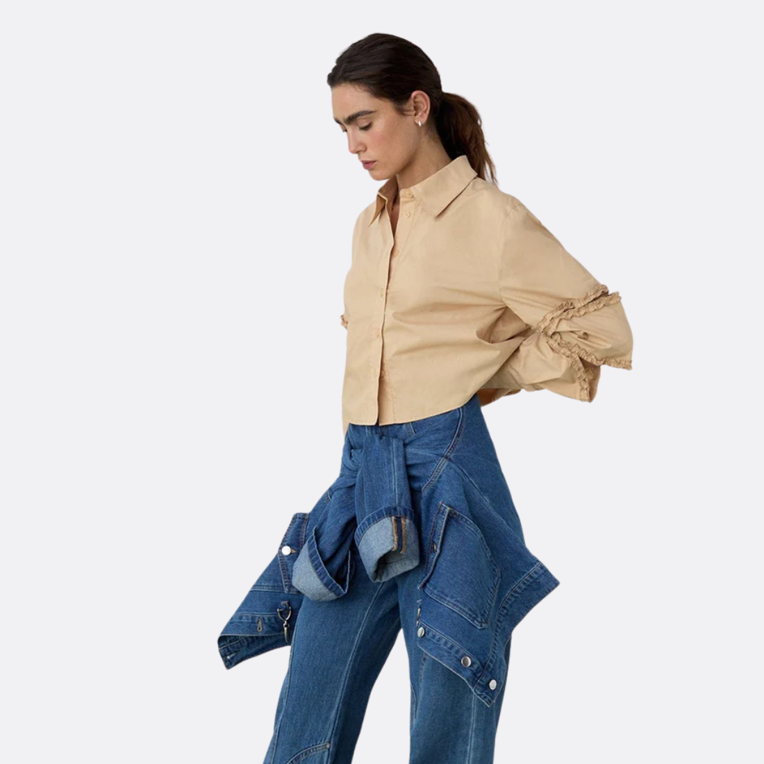 <PRODUCTTITLE> in Beige by Laagam.