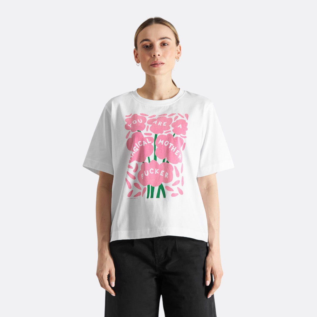 <PRODUCTTITLE> in White by Dedicated.