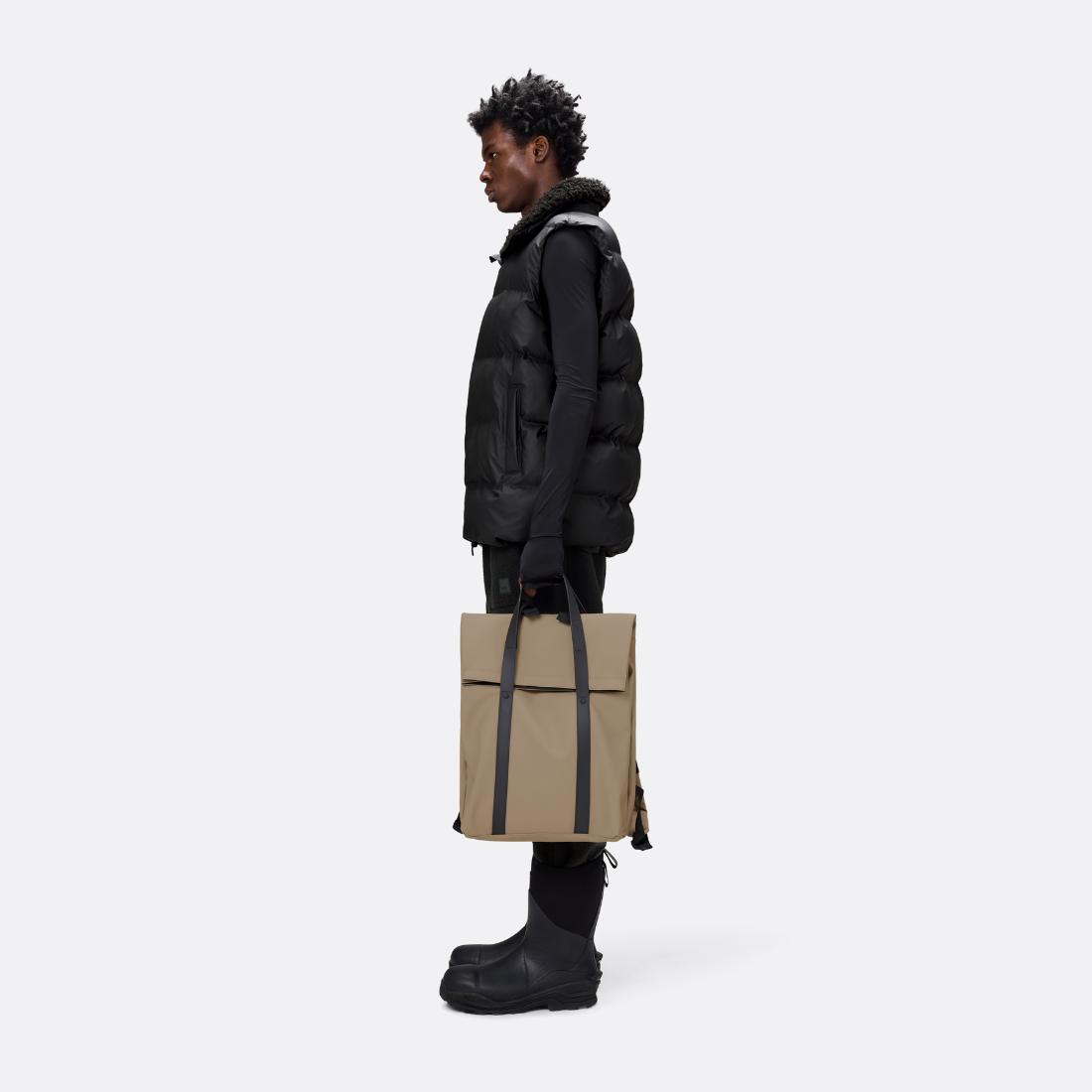 <PRODUCTTITLE> in Beige by Rains.