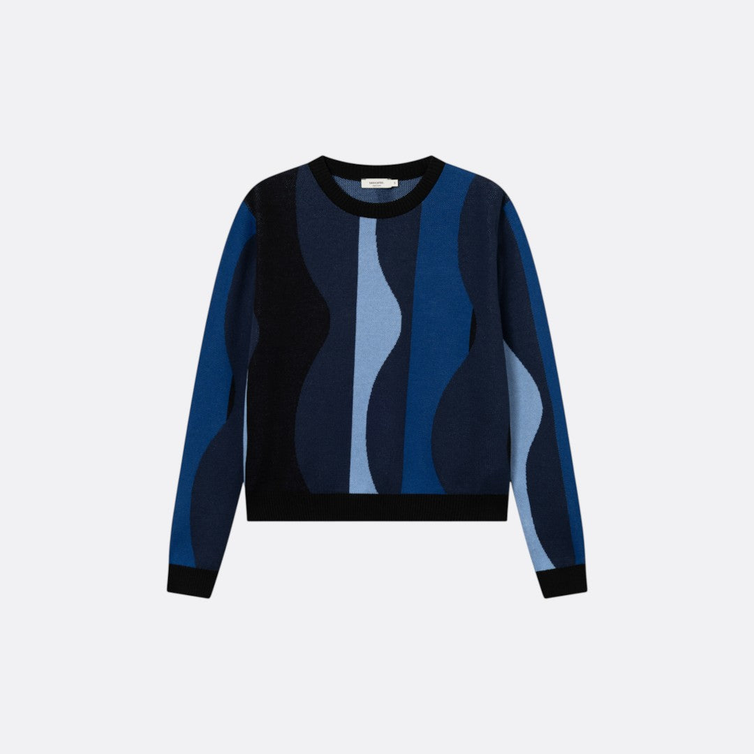 Arendal Wavy Stripe Sweater