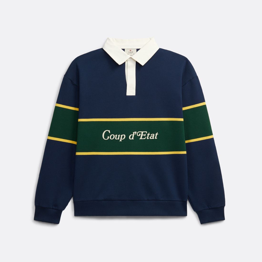 Polo de rugby a rayas