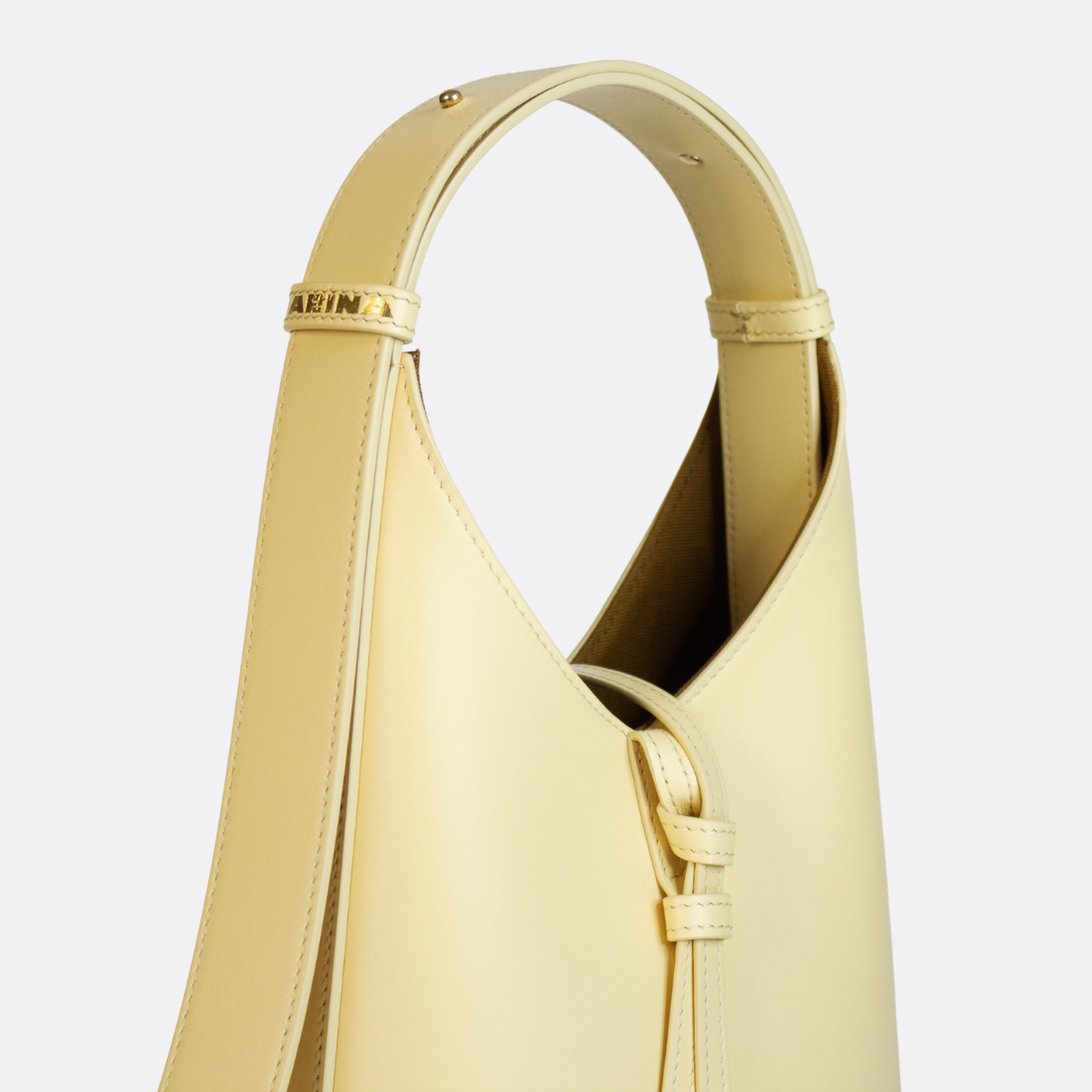 <PRODUCTTITLE> in Yellow by Marìna Brand.