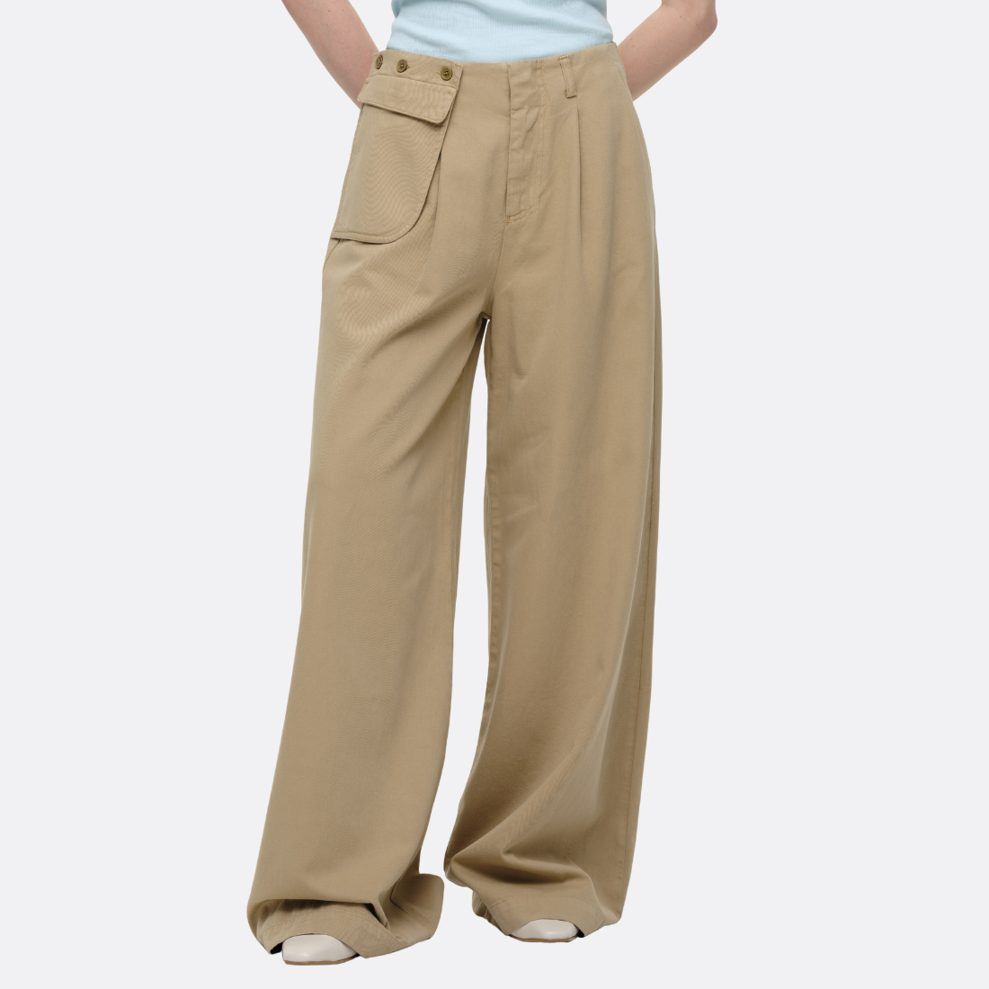 <PRODUCTTITLE> in Beige by Our Sister.