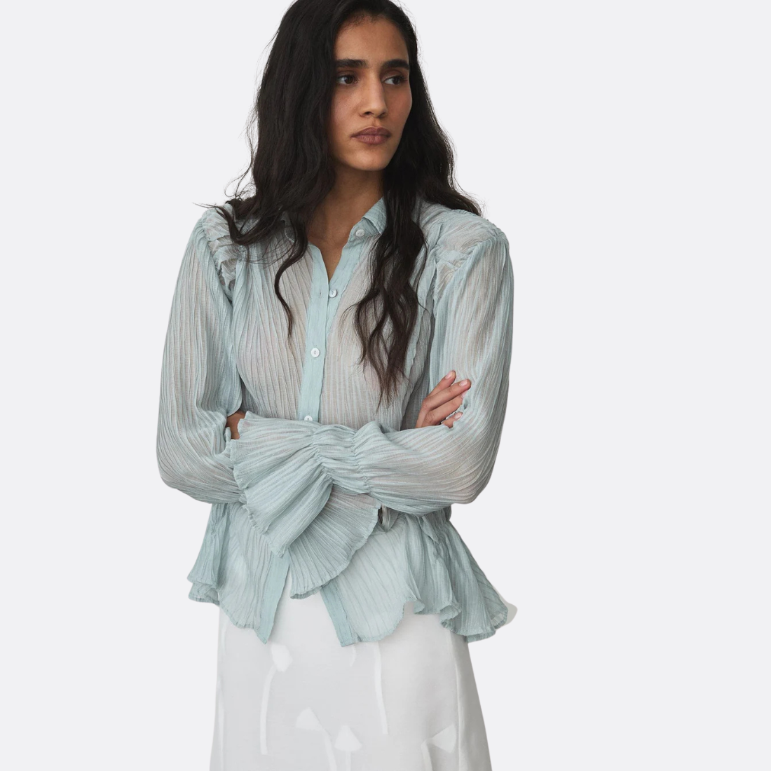 Naelia Ruched Shirt