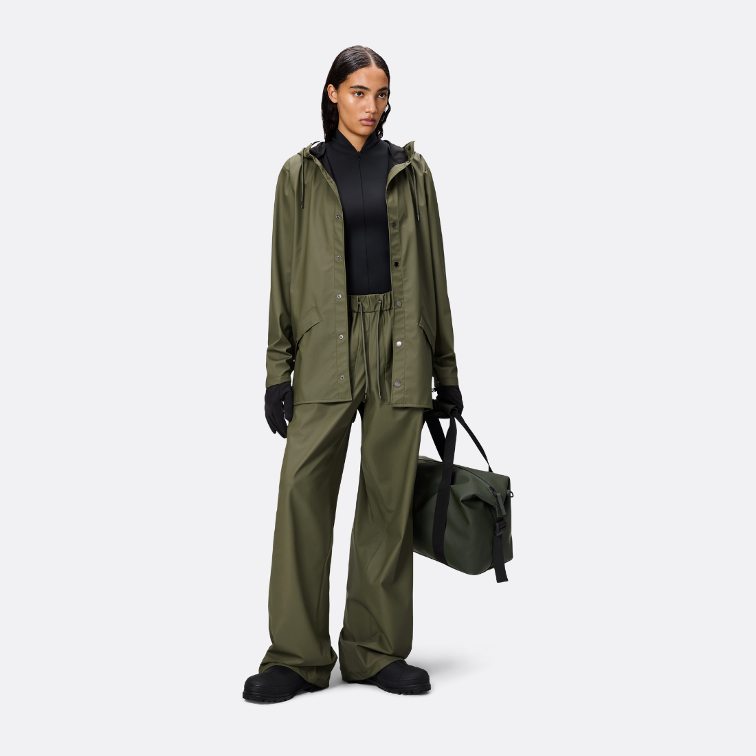 <PRODUCTTITLE> in Green by Rains.
