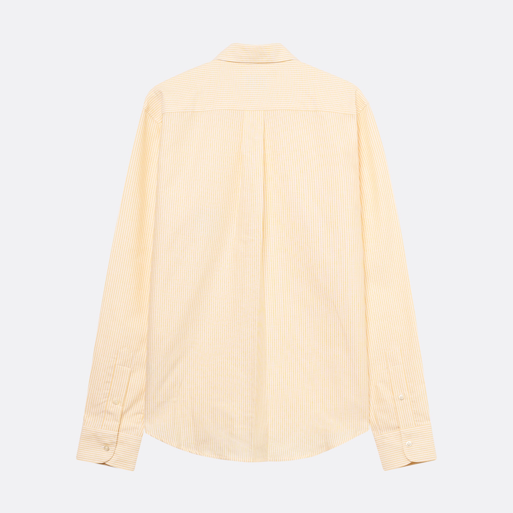 Estoril Open Pocket Shirt Yellow Striped