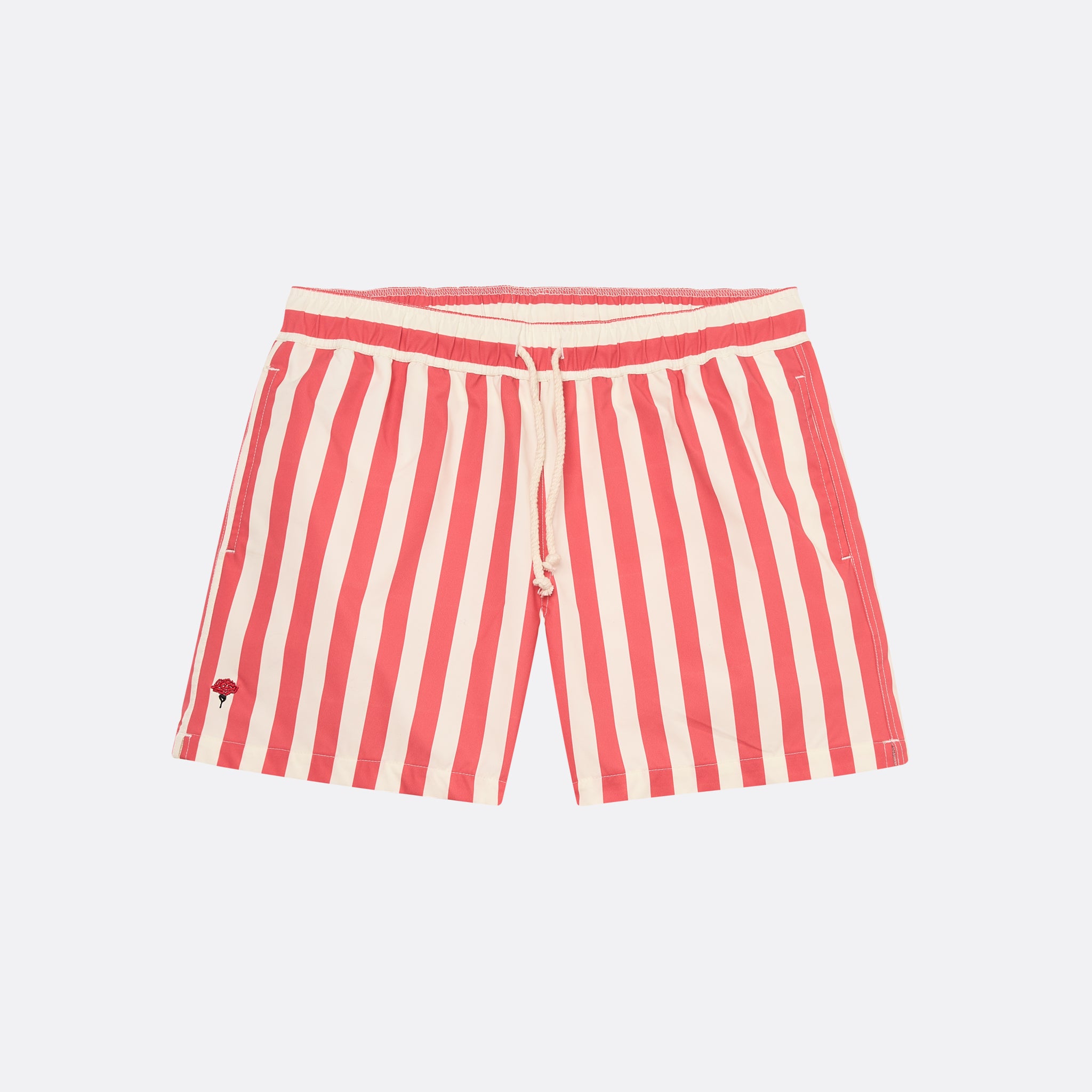 Sailor Swim Shorts Red Striped
