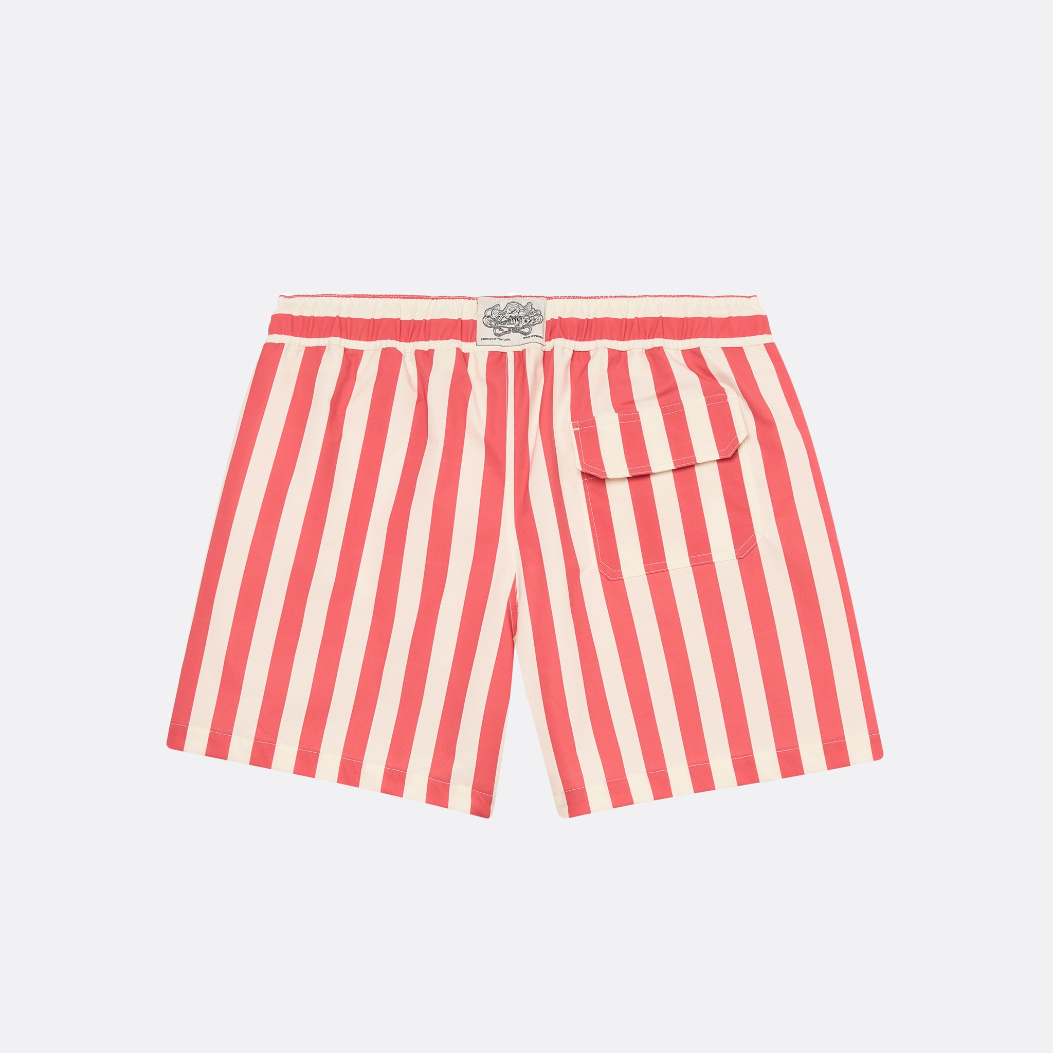 Sailor Swim Shorts Red Striped