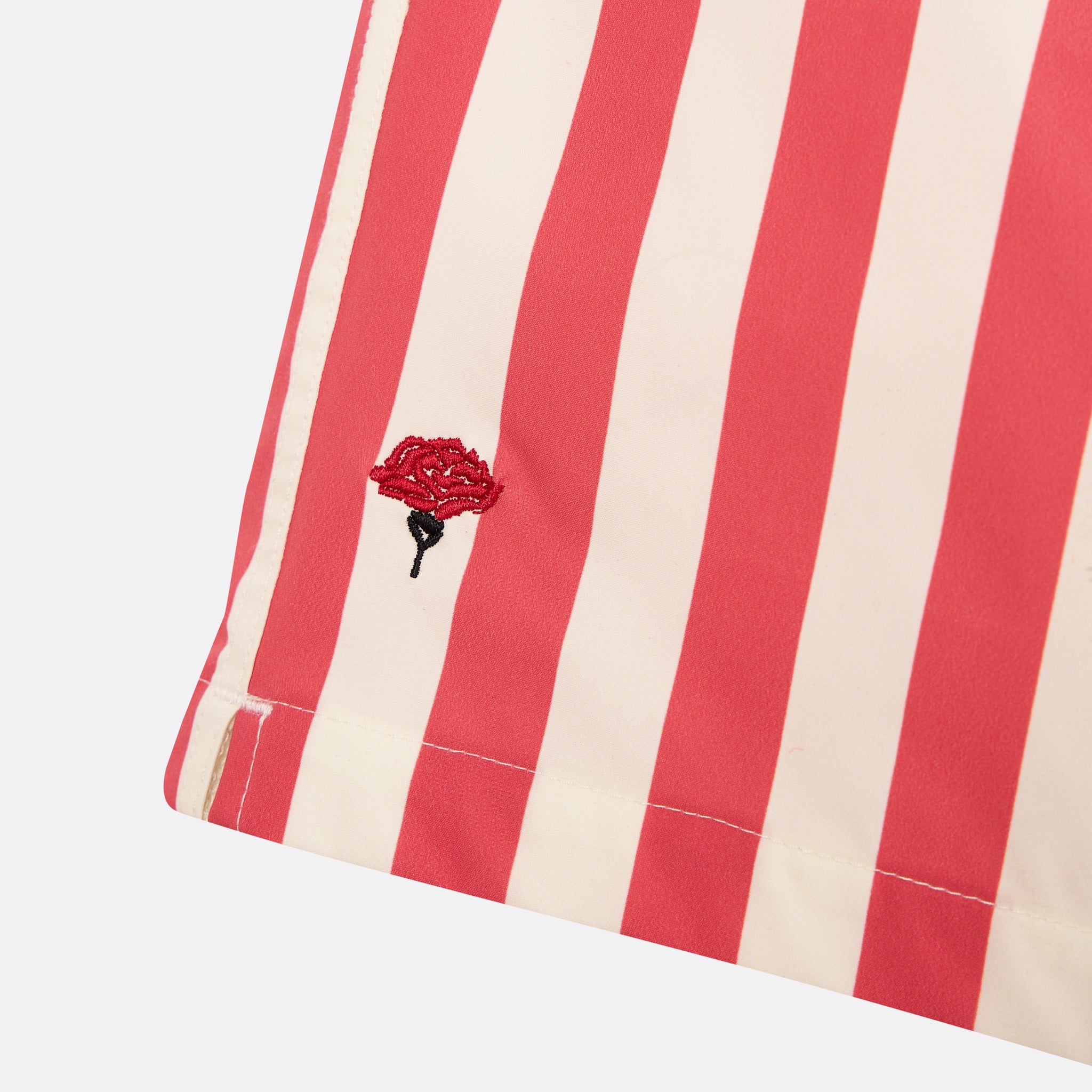 Sailor Swim Shorts Red Striped