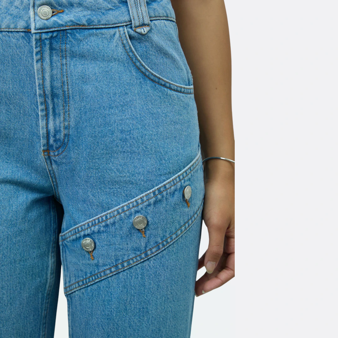 <PRODUCTTITLE> in Blue by House of Sunny.