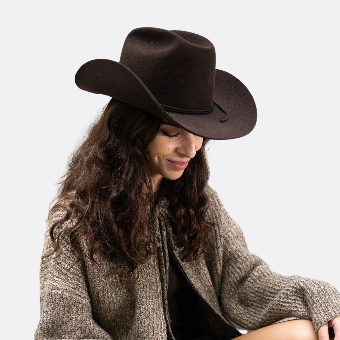 <PRODUCTTITLE> in Brown by Lemonade Collective.