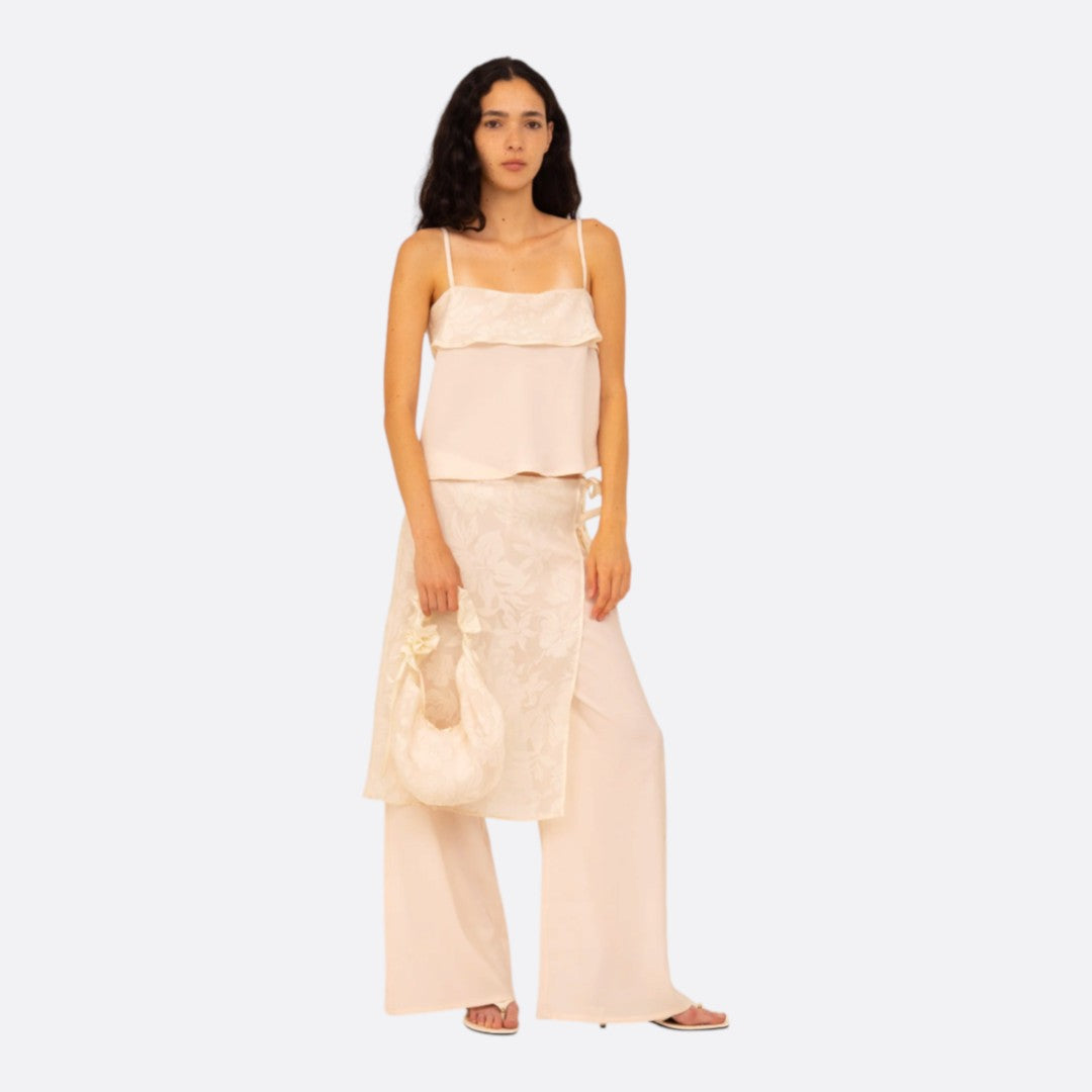 <PRODUCTTITLE> in White by Carmen Says.