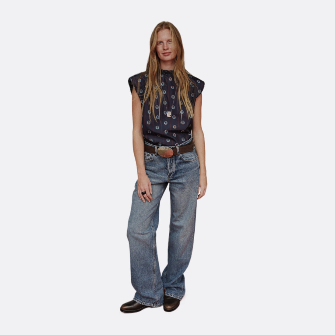 Lione Top Blue