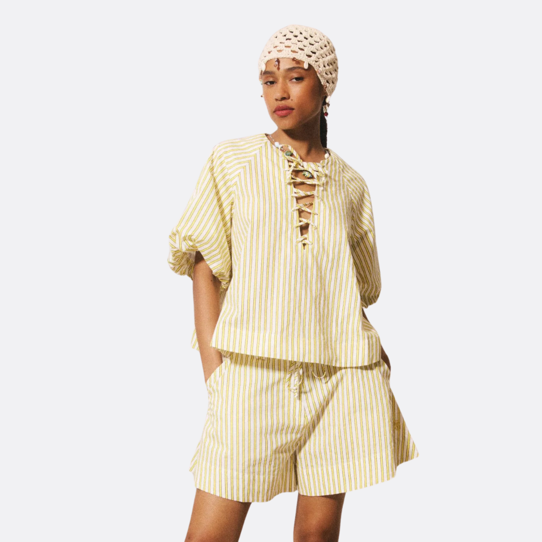 <PRODUCTTITLE> in Yellow by FRNCH.